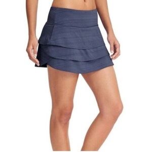 Athleta Swagger Tennis Skort in Iron Blue